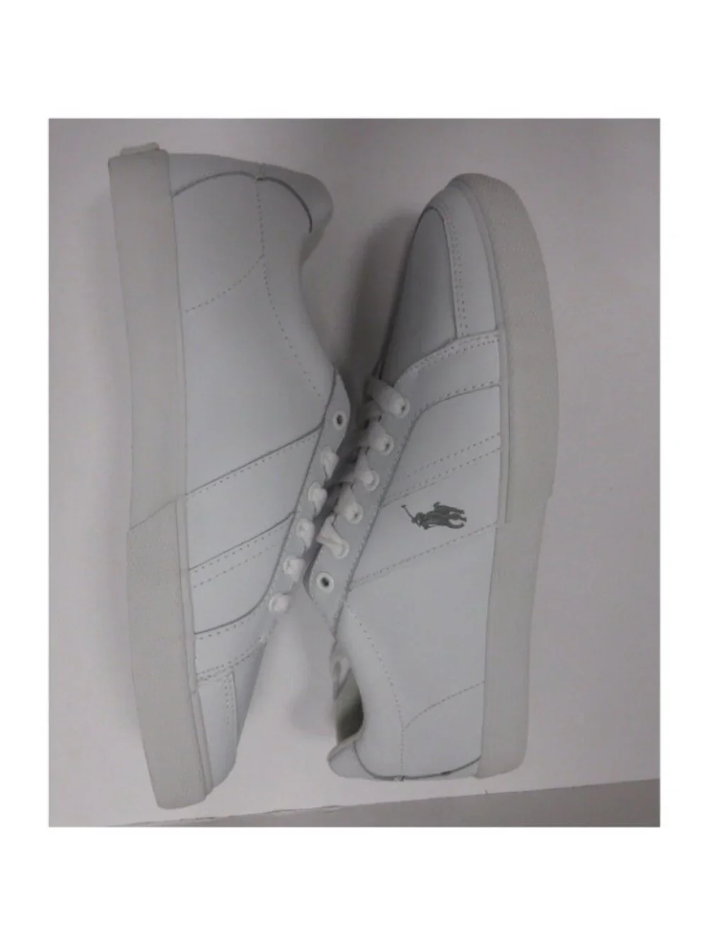 Polo Ralph Lauren Sneakers 11 D Hugh Action Leather Low Top Lace Up